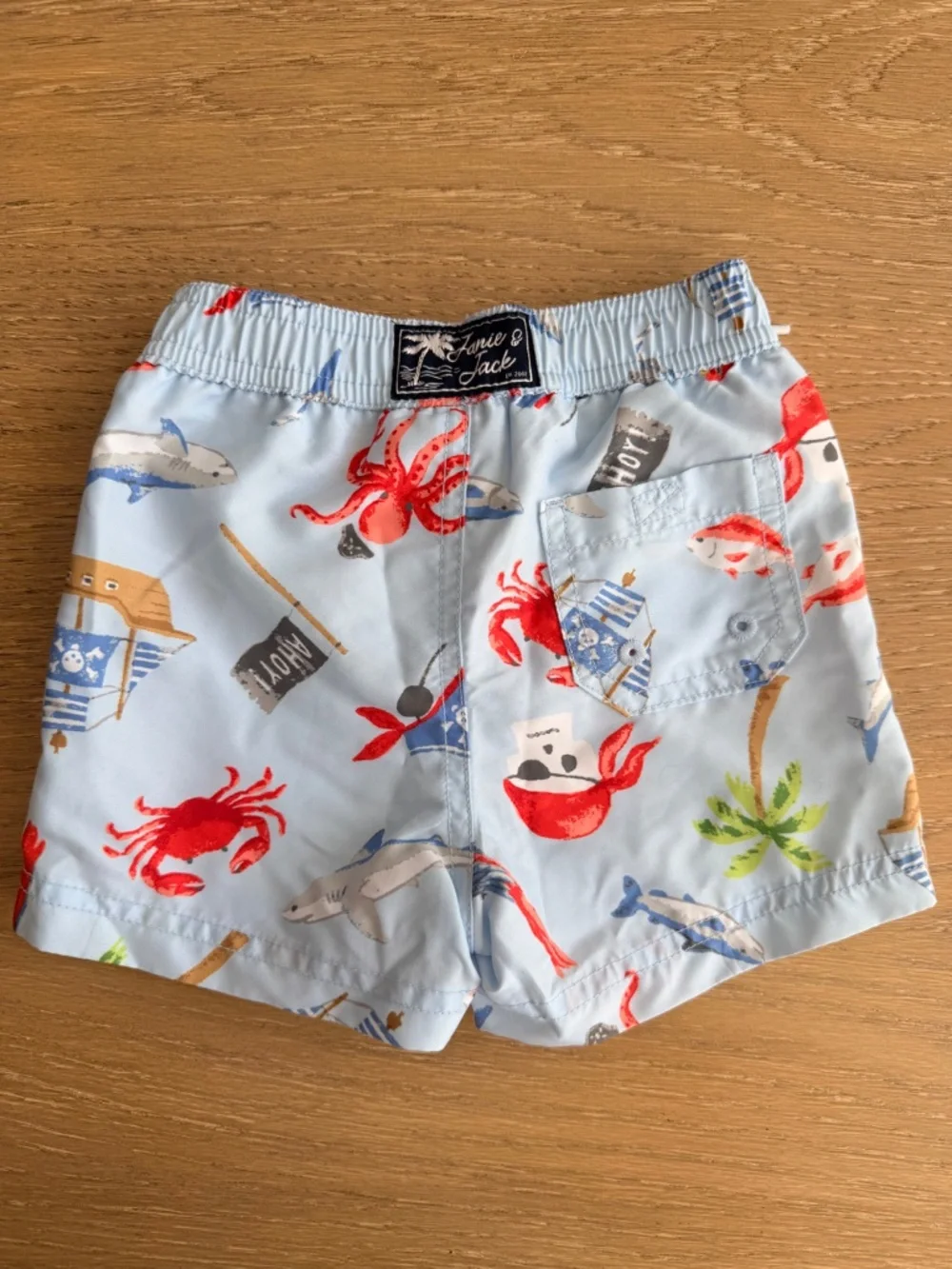 Janie and Jack Baby Boy Swim Trunk 6-12 mo